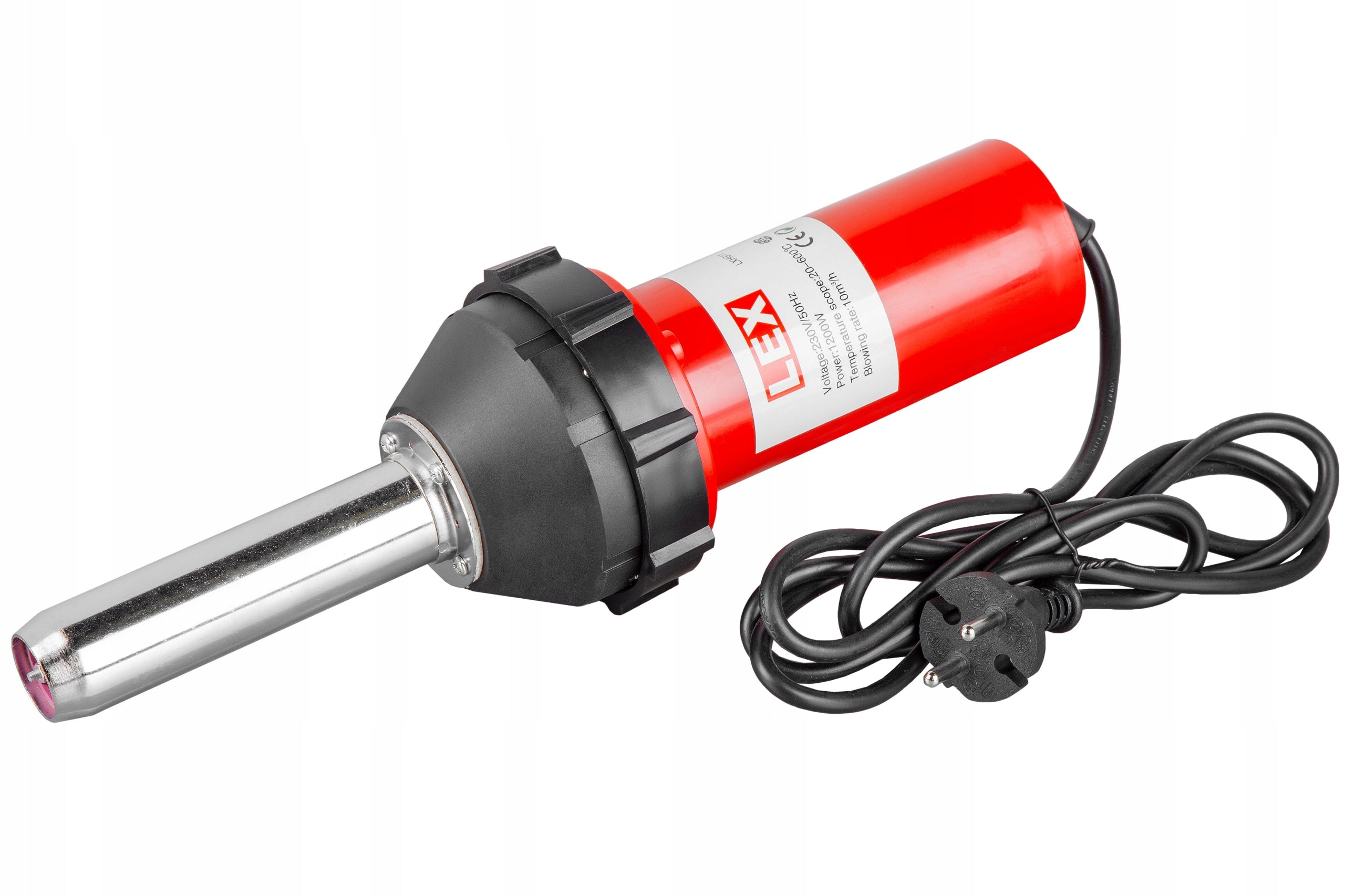 Welding machine Lex 1200 W for plastic with temperature control 20-600°C Manufacturer code 2237