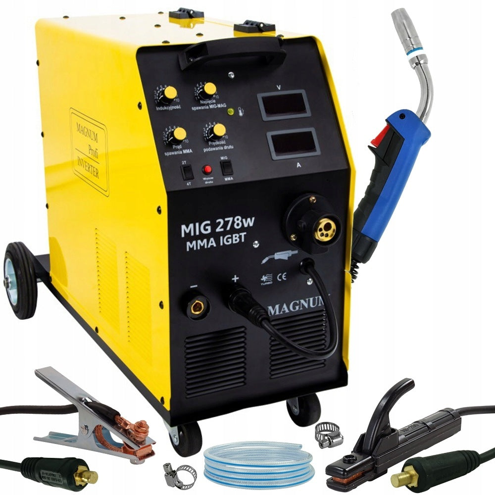 Welding machine Magnum 278W MIG MAG 280A MMA 400v MIGOMAT