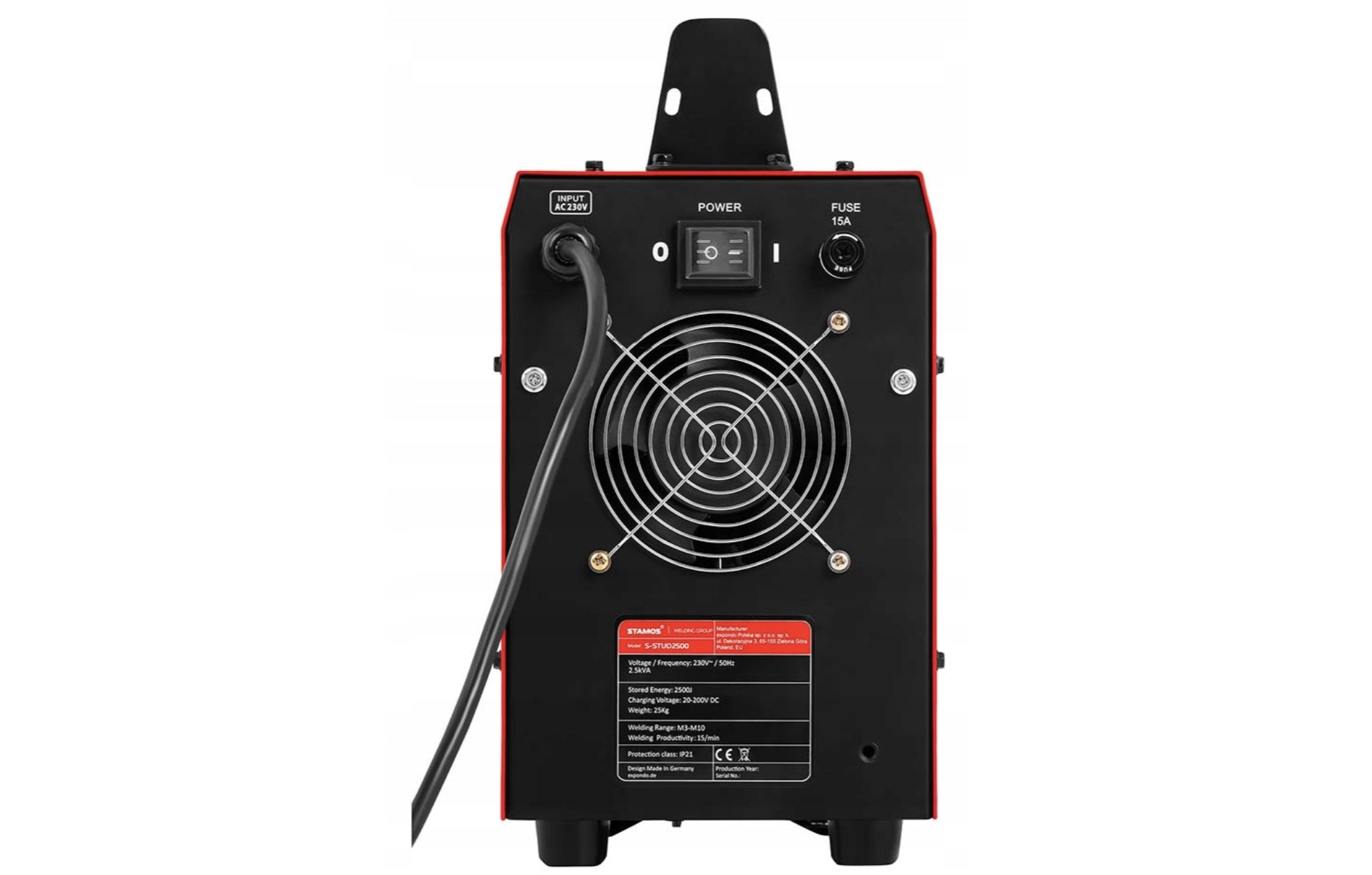 Welding machine Stamos S-STUD2500 capacitor 500 W Brand Stamos
