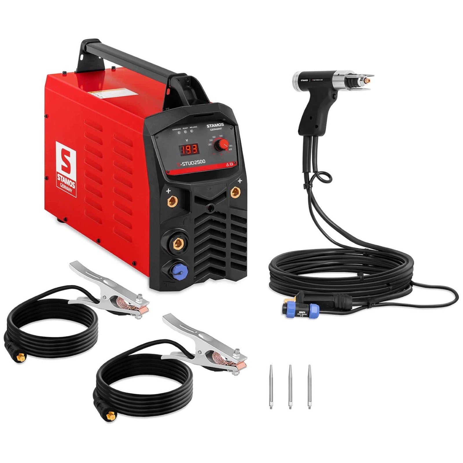 Welding machine capacitor welding machine for metal stud nail screws M3 Brand Stamos