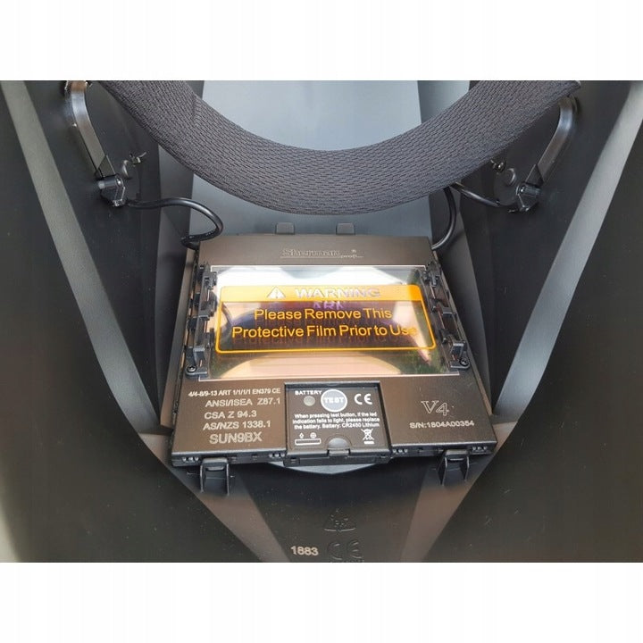 Welding mask Sherman V4 PROFI visor Packaging status original