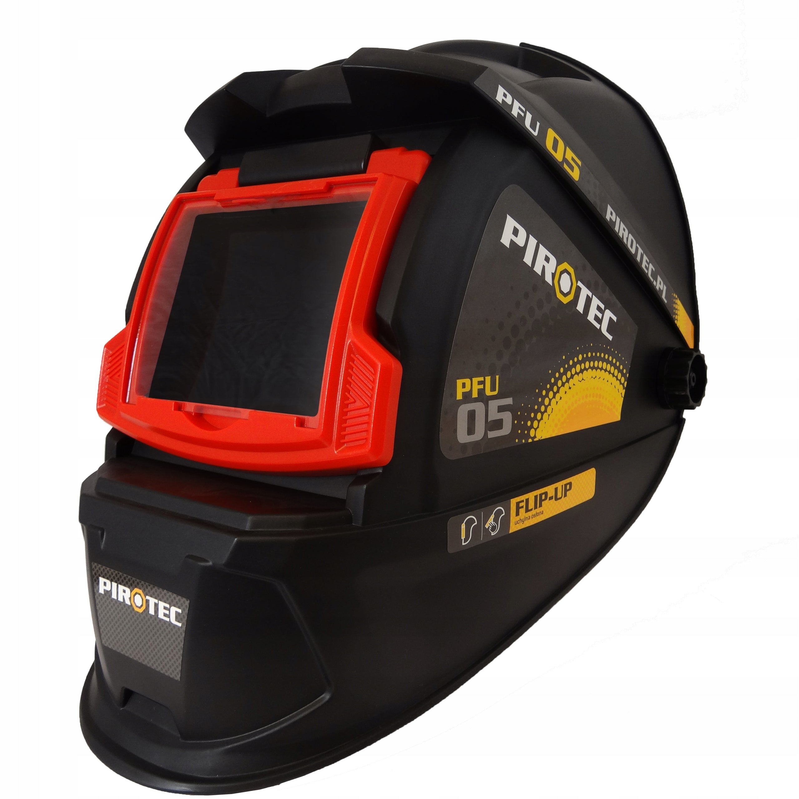 Welding visor PIROTEC PFU 05 large tilting visor | flip-up mask EAN (GTIN) 5907528337494