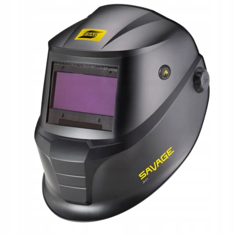 Welding visor self-tinting mask Esab Savage A41 Black Medical device no