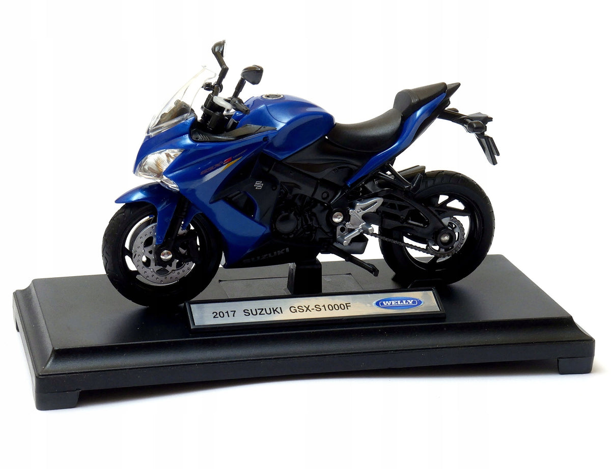 Welly model motor 2017 Suzuki GSX-S1000F 1:18 EAN (GTIN) 6900312017212