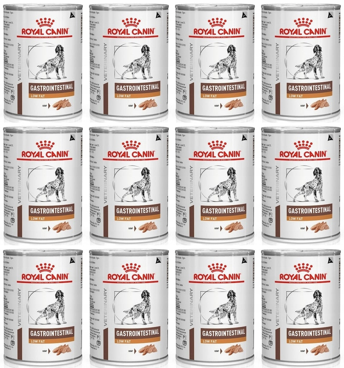 Wet Dog Food Royal Canin Gastro Intestinal Low Fat 12 Cans 420 g