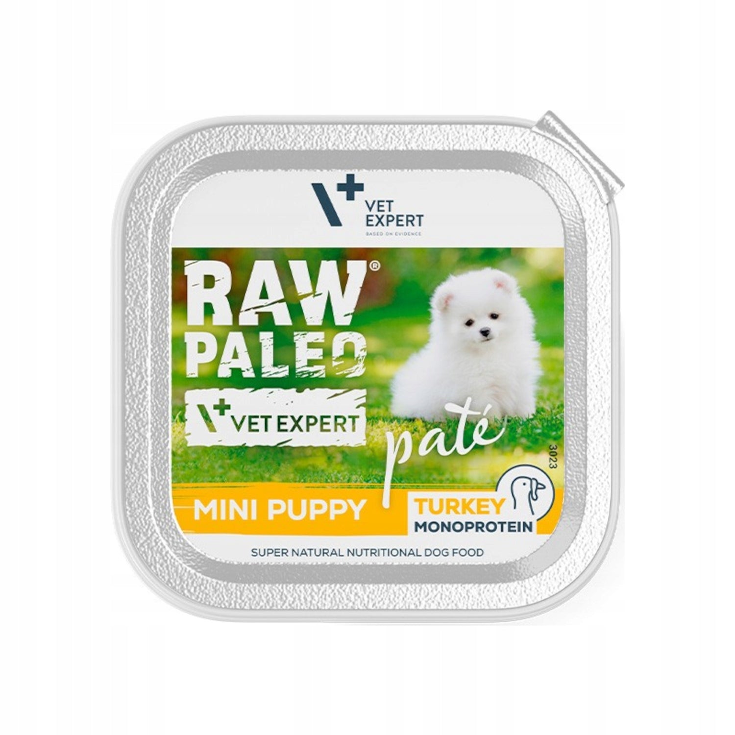 Wet Food for Grain Free Puppy RAW PALEO PATE MINI PUPPY TURKEY 12x150 Manufacturer code RPTRTPMIPUP150