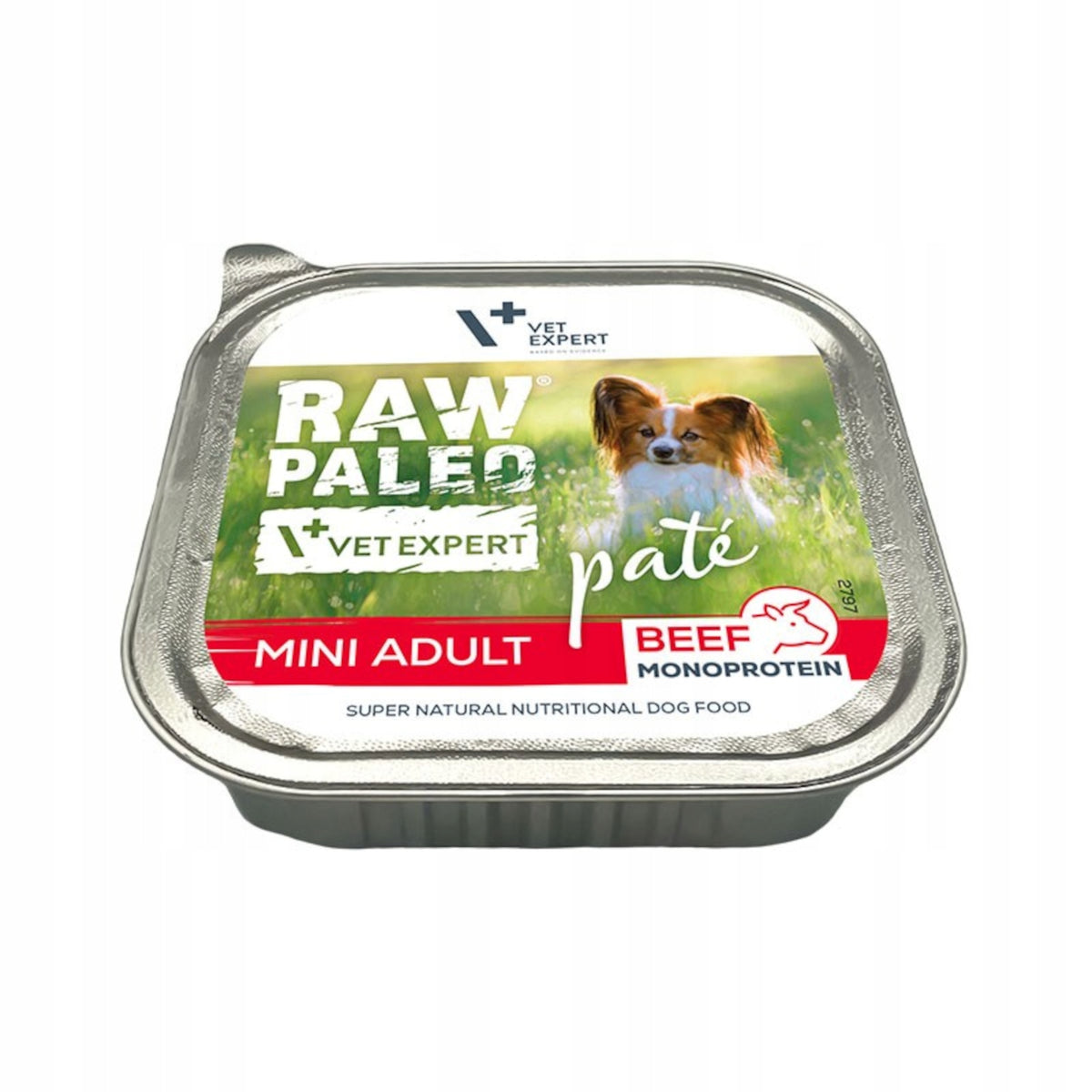 Wet Food for Monoprotein Dogs RAW PALEO PATE MINI ADULT BEEF 12x150g Manufacturer code RPBFTPMIADU150