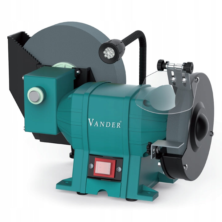 Wet Knife Sharpening Table Grinder 150/200mm LED 250W VANDER Manufacturer code vss717