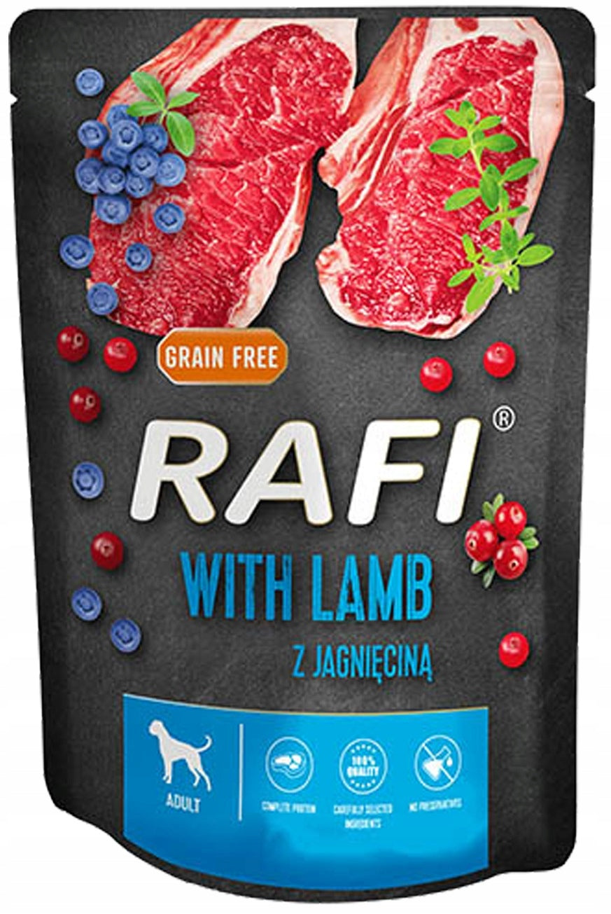 Wet food sachets Rafi mix of flavors 20x300 g EAN (GTIN) 6915774500370