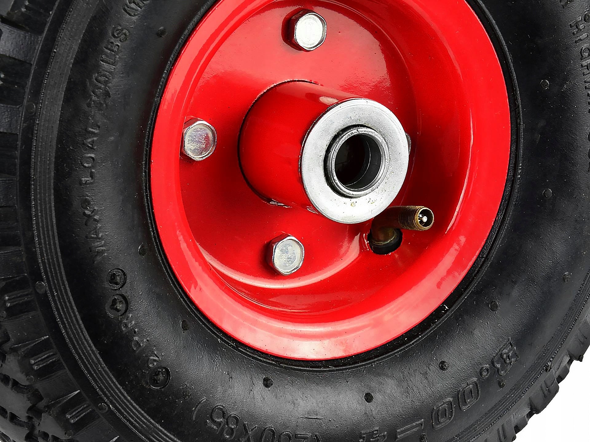 Wheel for trolley GEKO 3.00-4 2PR pumped steel rim 80kg G71014 Brand Geko