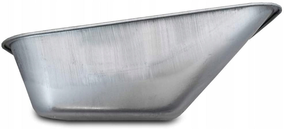 Wheelbarrow Bowl Garpacious Galvanized Corridor Bathtub for Garden Wheelbarrow Stroller Brand no brand