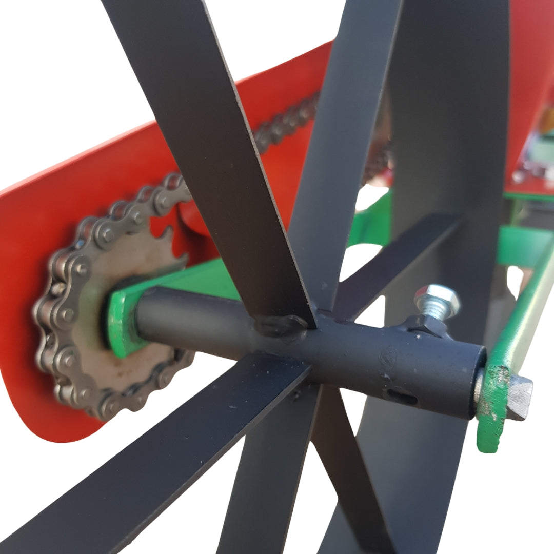 Wheelbarrow Manual Seed Drill produced by Polish Maize Manufacturer code Mocny, sprawdzony siewnik polski