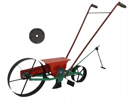 Wheelbarrow Manual Seed Drill produced by Polish Maize