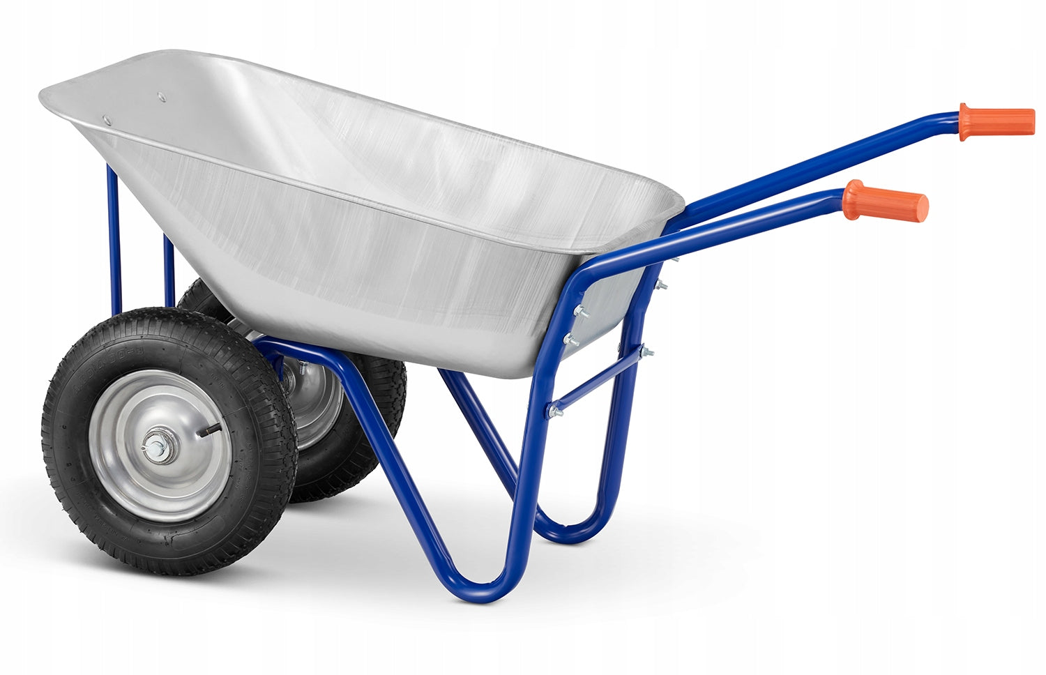 Wheelbarrow construction cradle galvanized KPGD-567/1 140 L / 250 kg Capacity 140 l