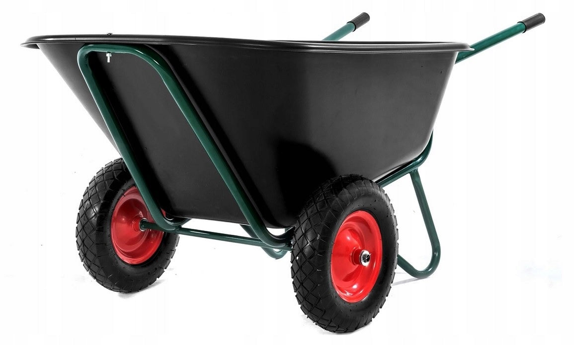 Wheelbarrow wheelchair FEED two-wheeled feed 300L STROLLER PLASTIC FLIP-FLOPS Brand Elektromet