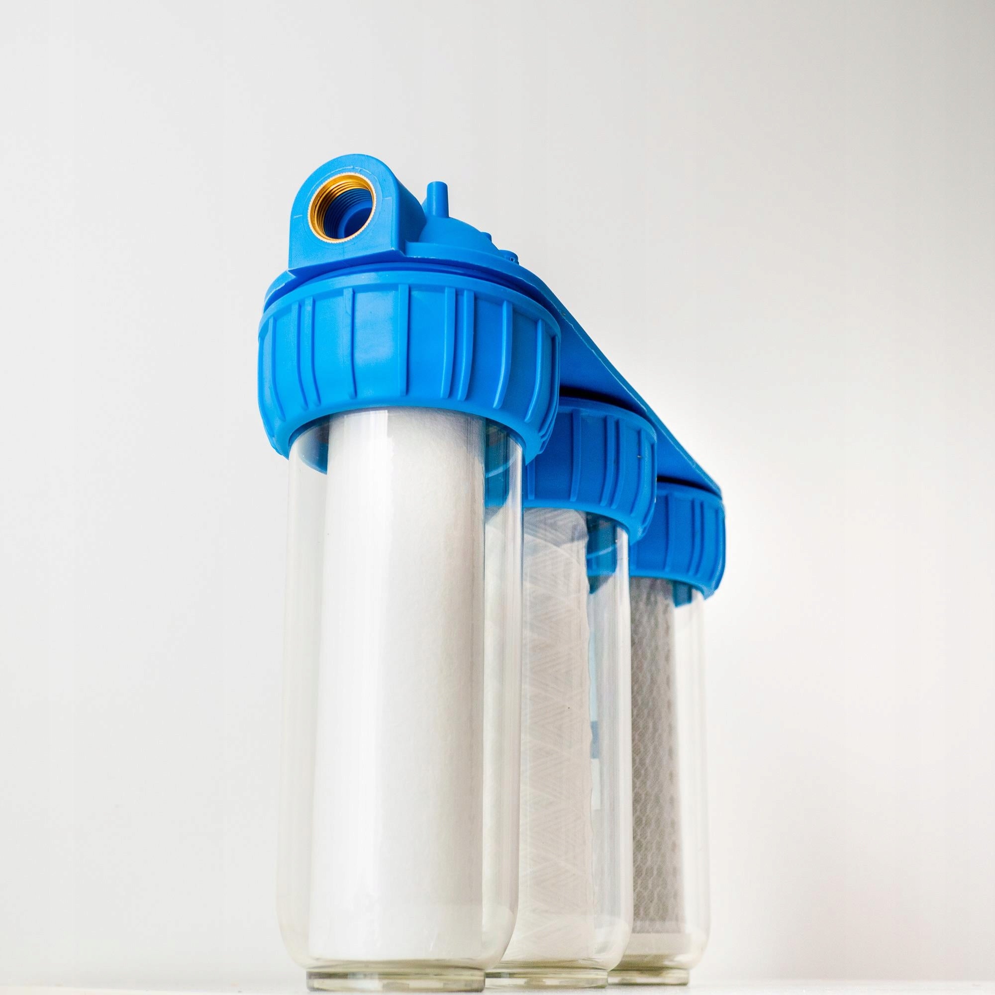Whole house water filter 1 inch 3 stage for home 10x filter cartridge softener Brand Wessper