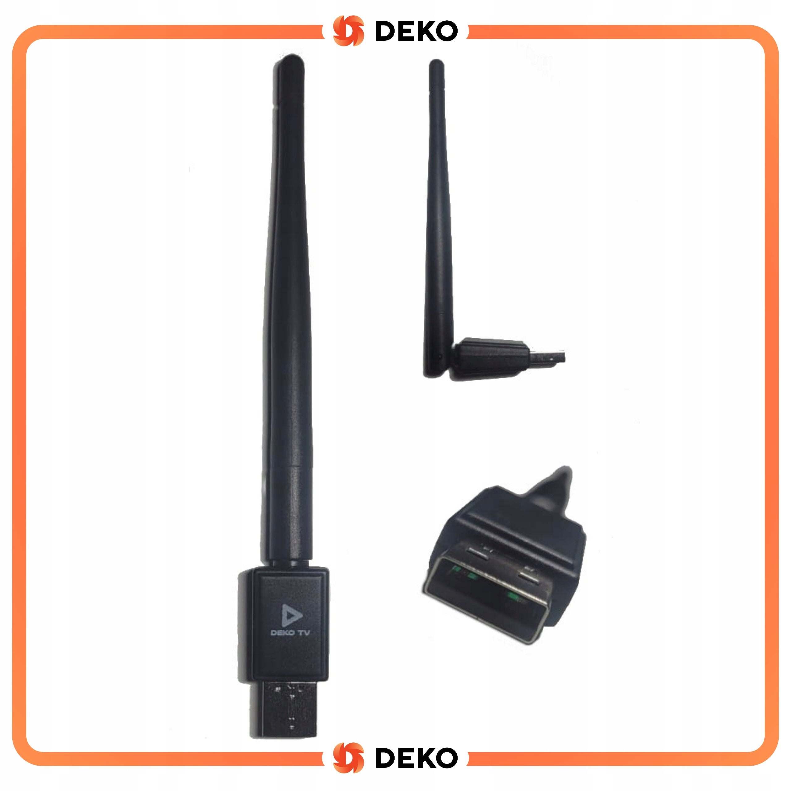 WiFi Adapter USB Antenna DekoTV For Decoder PC Laptop Console Fast WIFI Manufacturer code Antena Wewnętrzna USB WiFi Do Dekodera Tunera
