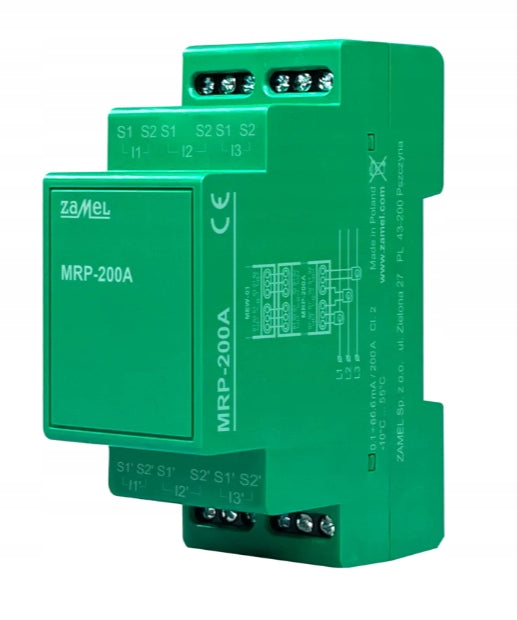 WiFi monitor - 3-Phase energy recorder meter MEW-01 LITE SUPLA Zamel Brand Zamel