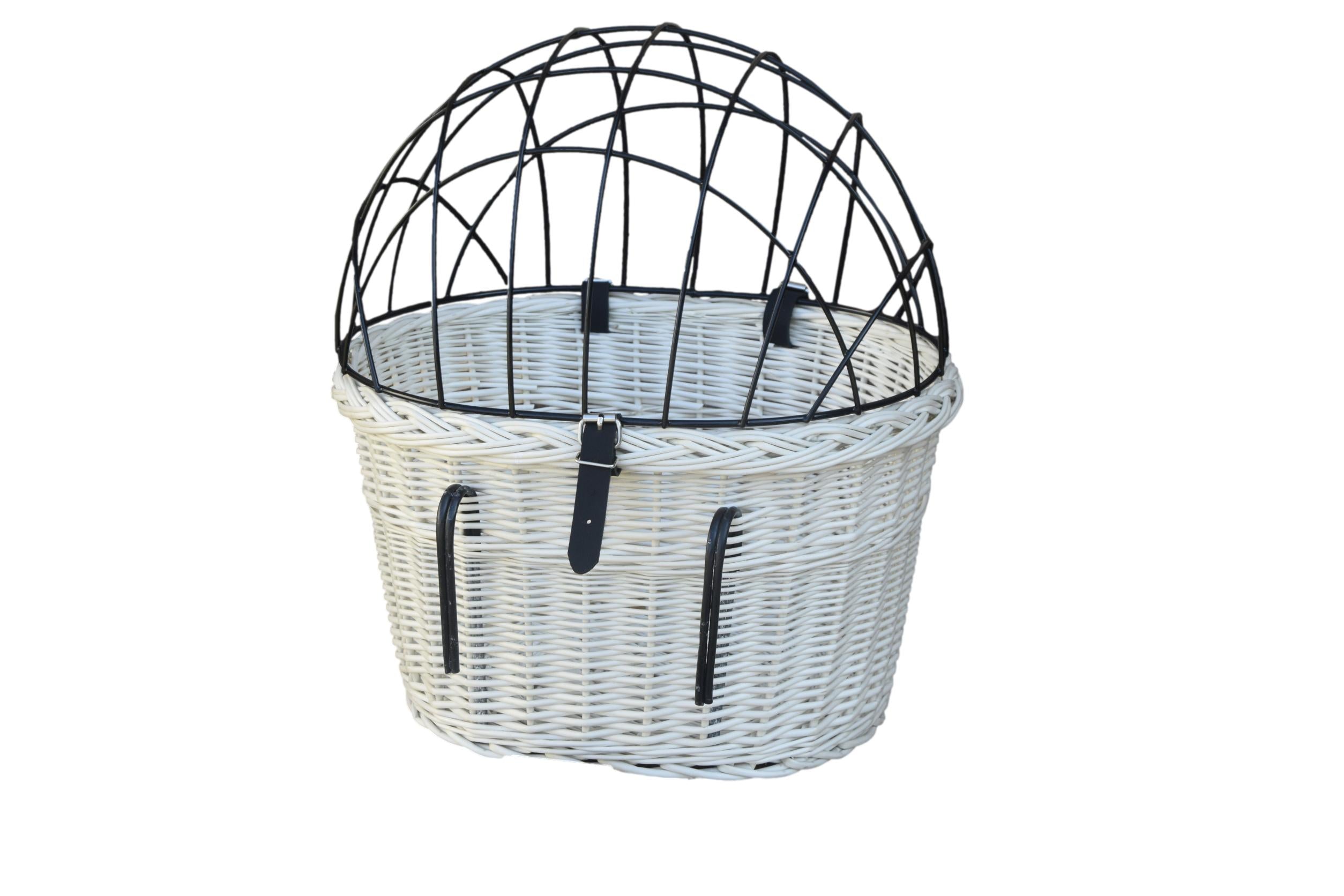 Wicker BASKET for dog transport bike BASKET XL1