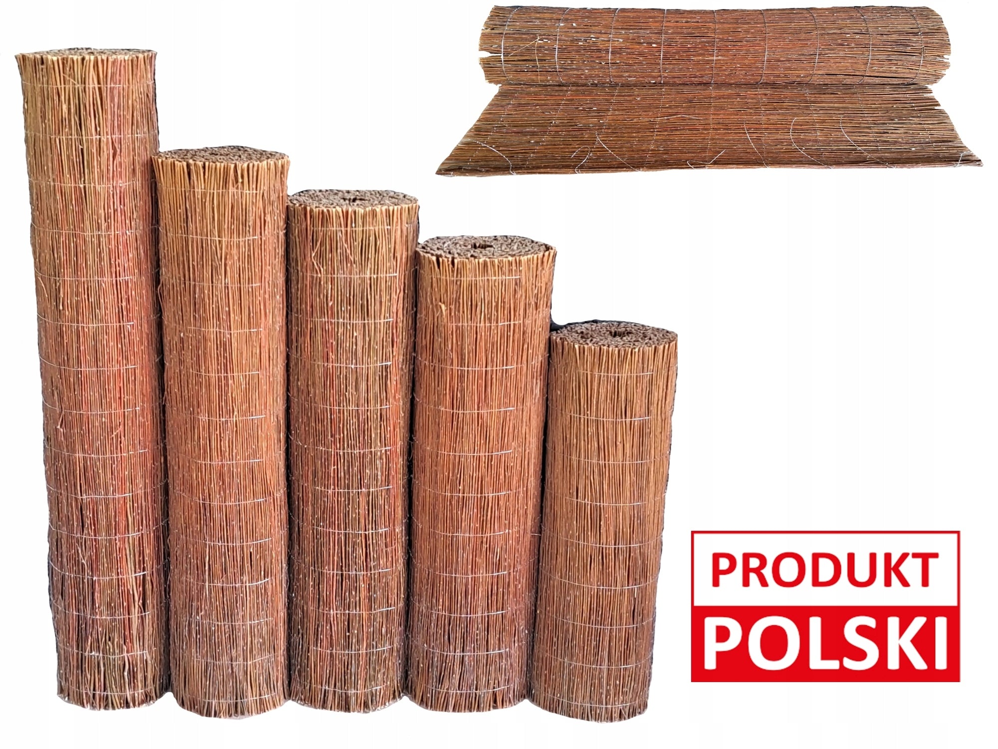Wicker Mat 100x500 BALCONY COVER TERRACE made in Poland