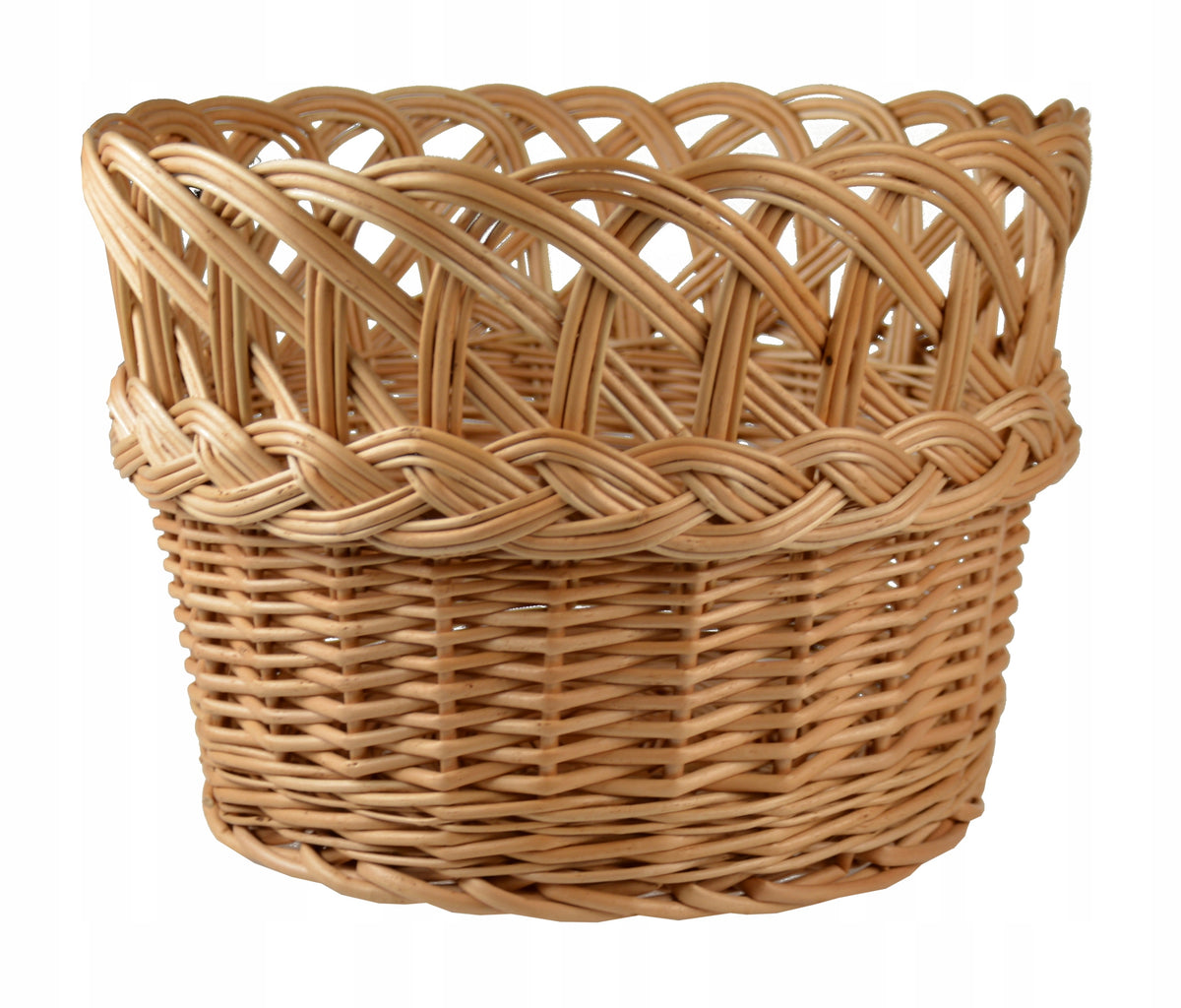 Wicker POT CHRISTMAS TREE COVER BASKET BOHO ECO-FRIENDLY 22 cm