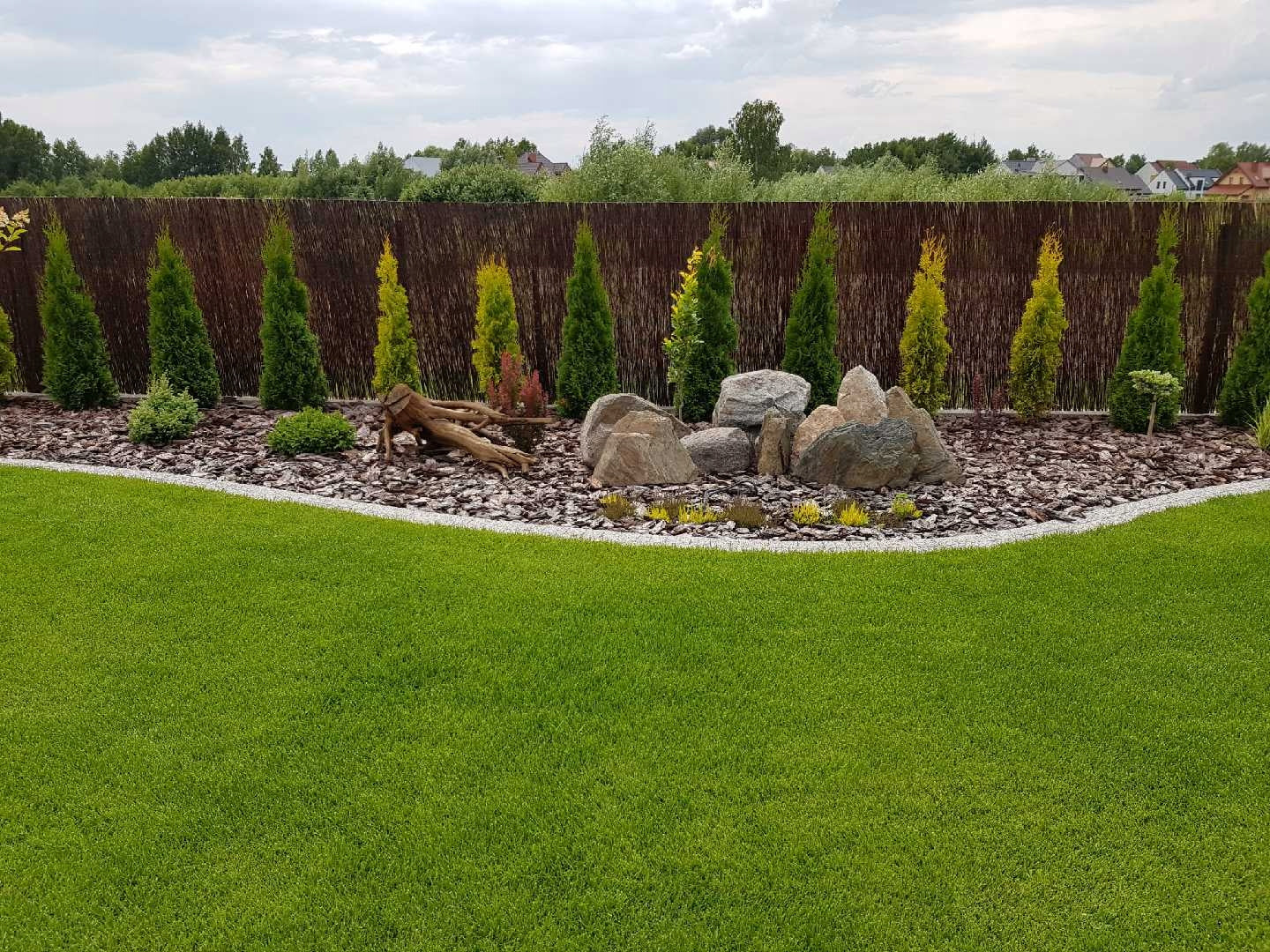 Wicker mat 200x500cm. wicker mats wicker PREMIUM MANUFACTURER Poland Product width 500 cm