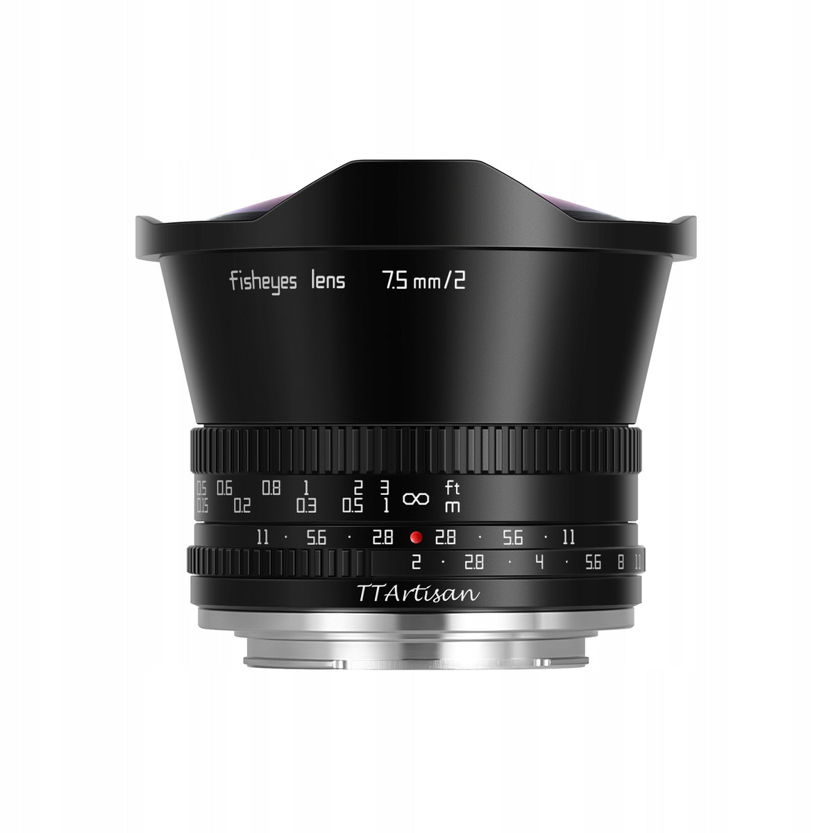Wide Angle Lens TTArtisan 7.5mm F/2 Olympus micro 4/3 Manual Bright Packaging status original