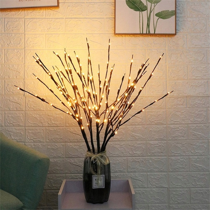 Willow Branches Christmas Decorative Tree 20 LED Glowing Brand no brand