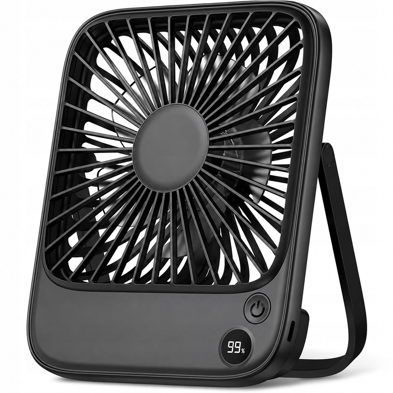 Windmill fan USB rechargeable silent mini desk cooling TOPK K65 Packaging status original