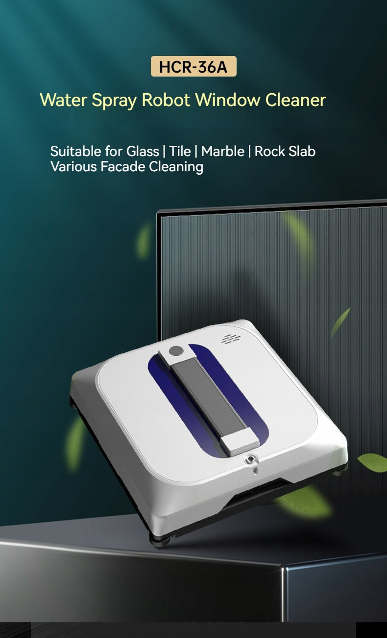 Window Cleaning Robot Spray Water Tuya APP Voice Speech Manufacturer code RL4136