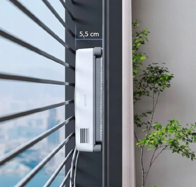 Window cleaning robot Ecovacs WINBOT MINI grey cleans at the edges Manufacturer code WG841-01TD