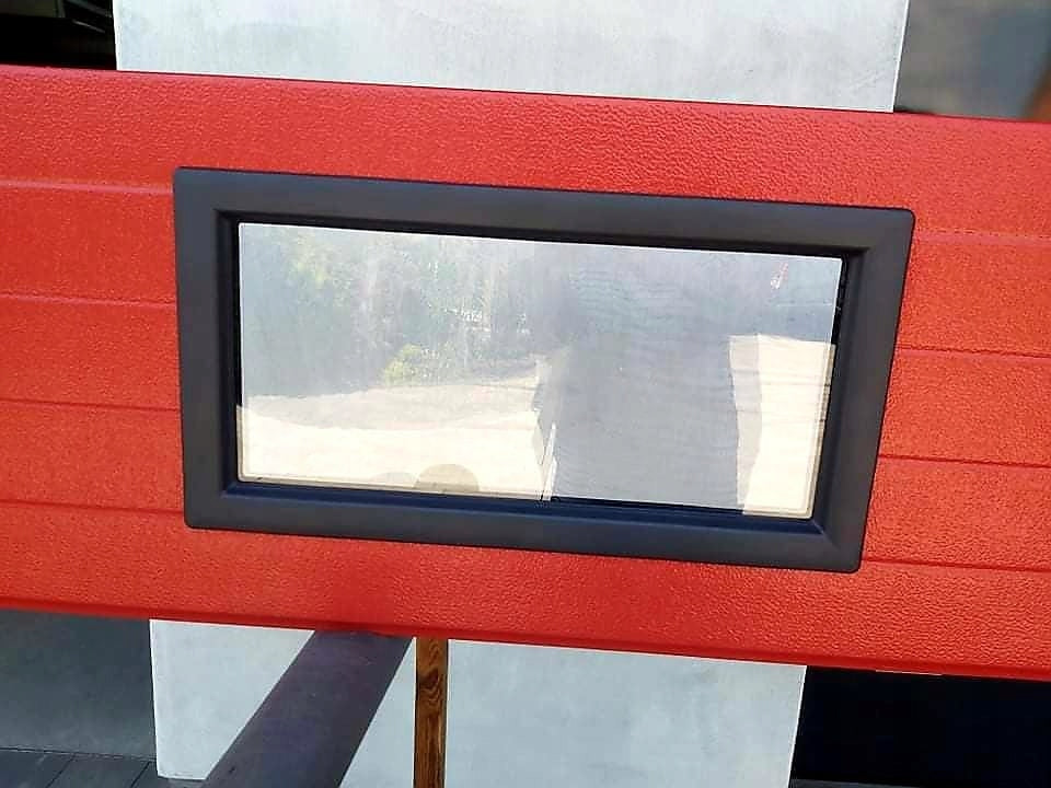 Window for sectional garage door Manufacturer code 1-LB-B-1