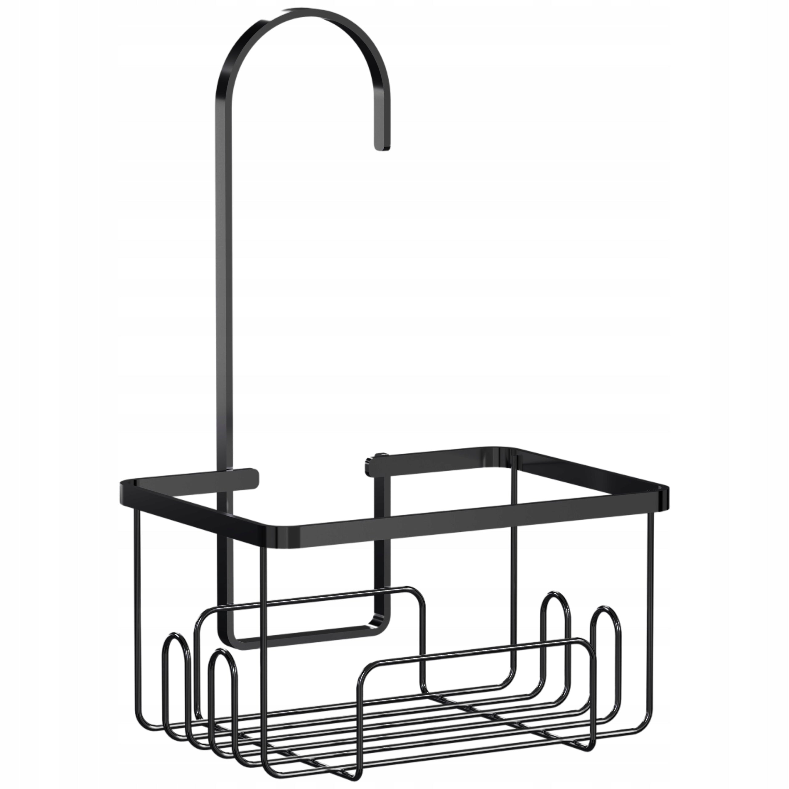 Wire Bathroom Shelf for Trinkets Battery Operated Black Packaging status original