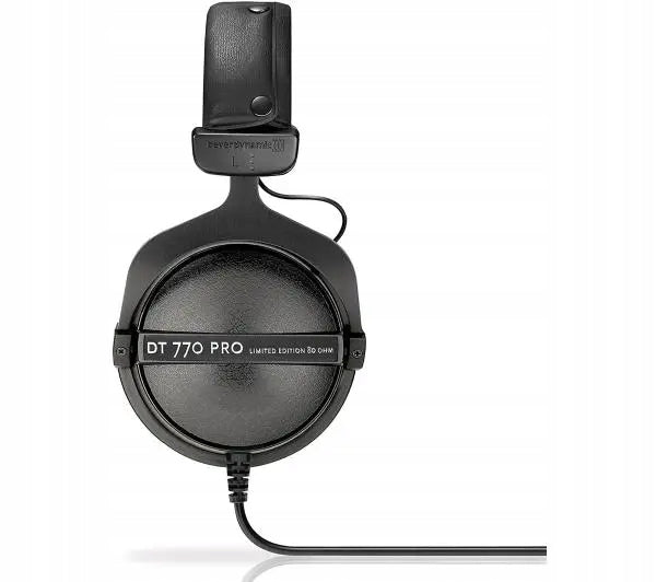 Wired Headphone Beyerdynamic DT 770 PRO 80 Ohm Limited Edition Black Brand Beyerdynamic