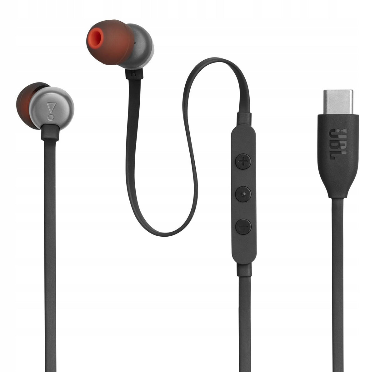 Wired Headphones JBL Tune 310C USB-C Earbuds with Microphone black