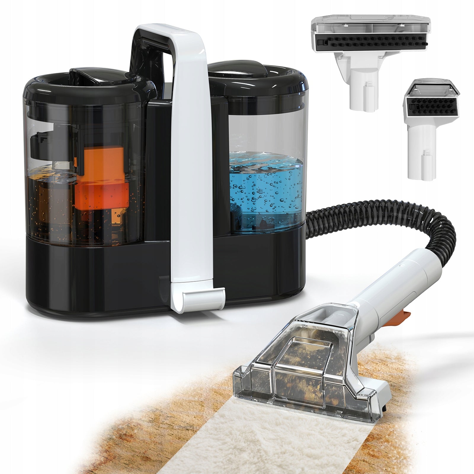 Wired Wet and Dry Vacuum Cleaner 600W 15KPA | 3-in-1 Carpet Washer | 1500ml