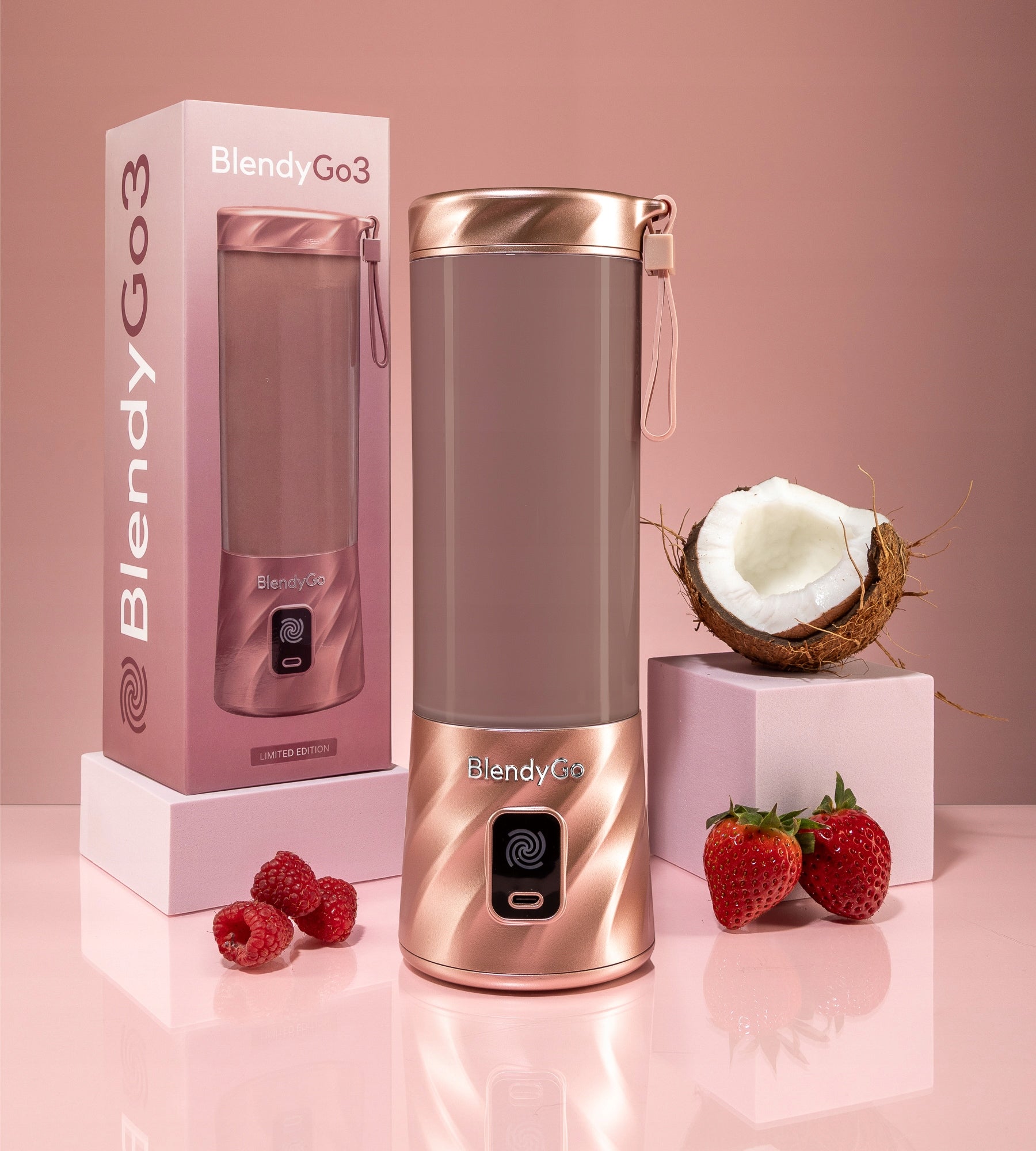 Wireless Blender BlendyGo 3 - USB Blender | Portable Blender Packaging status original