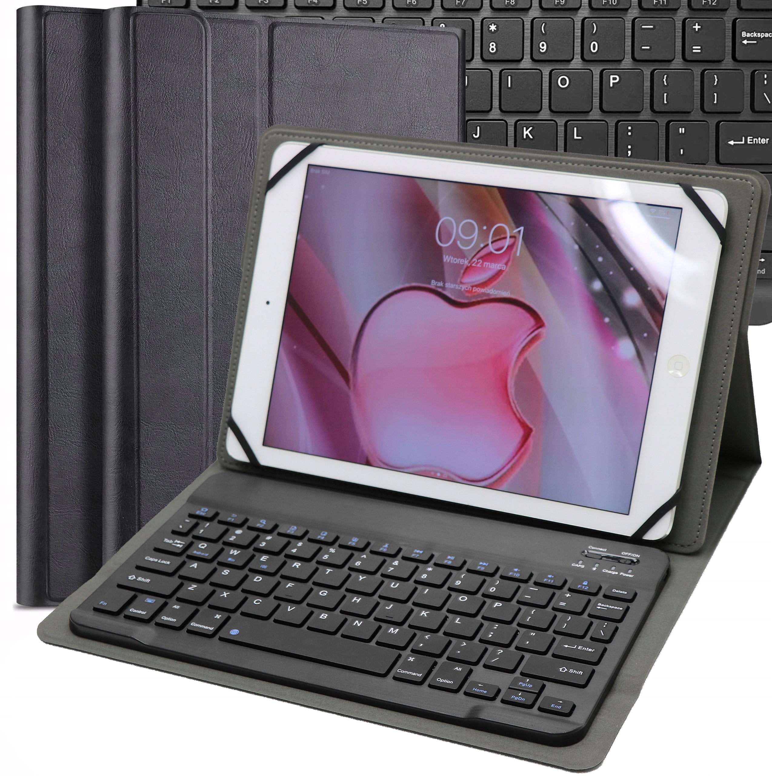 Wireless Bluetooth Keyboard 3.0 Tablet Case Universal 9 10 inches