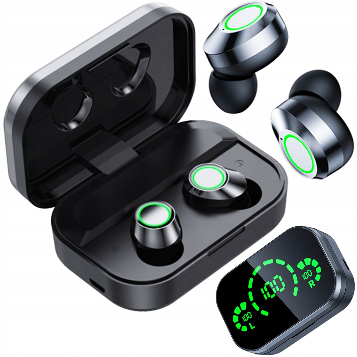 Wireless Earbuds BLUETOOTH 5.0 YD03 Touch Charging Station Brand LTC