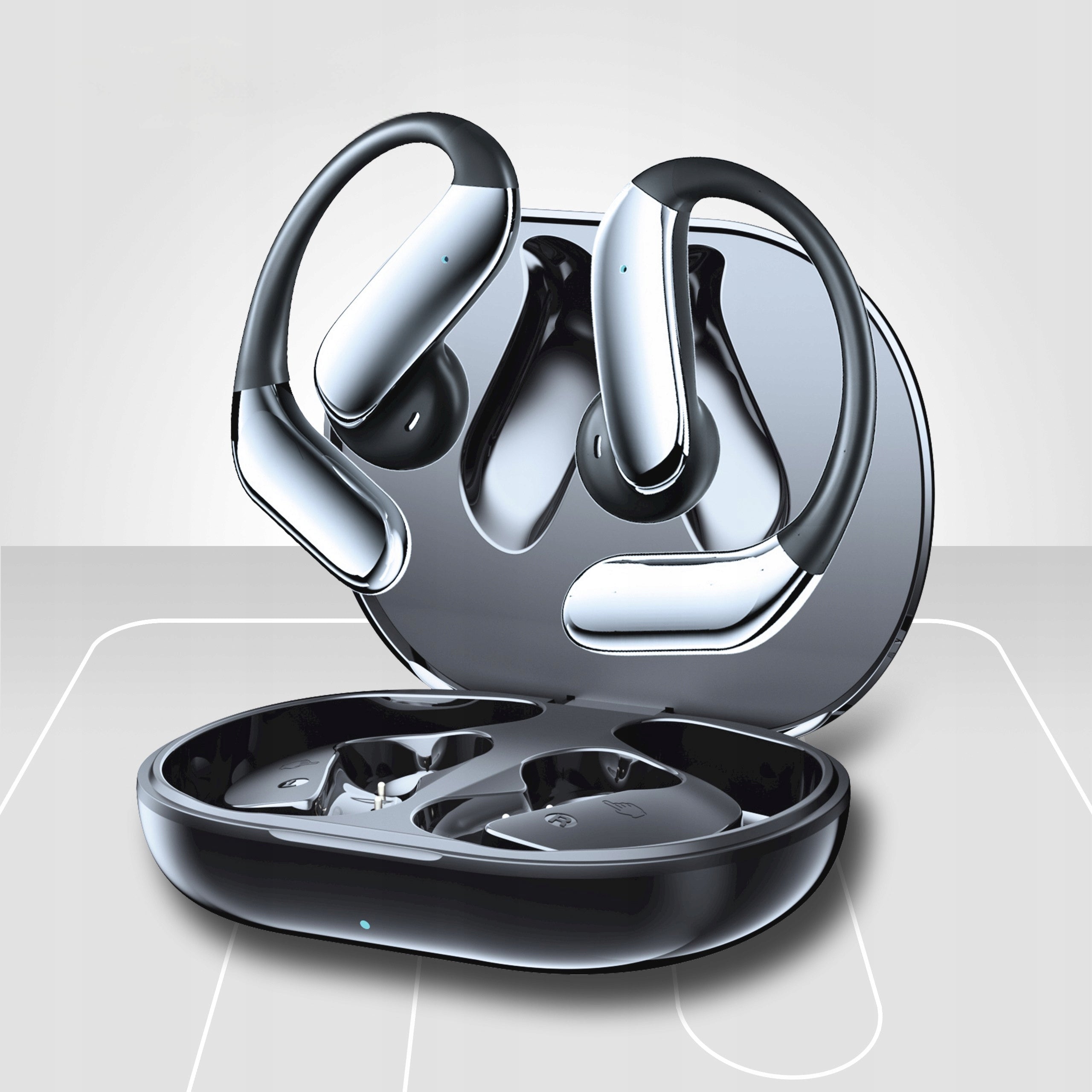 Wireless Earbuds Sports BLUETOOTH 6.1 Powerbank 400mAh TWS Manufacturer code NejtStyle Q102 AI