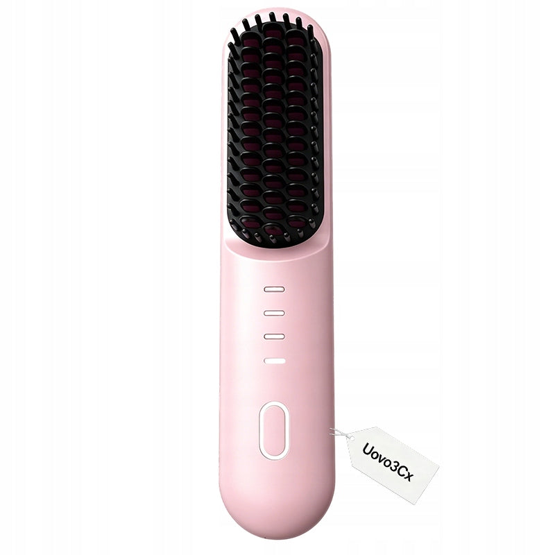 Wireless Hair Straightening Brush Packaging status original