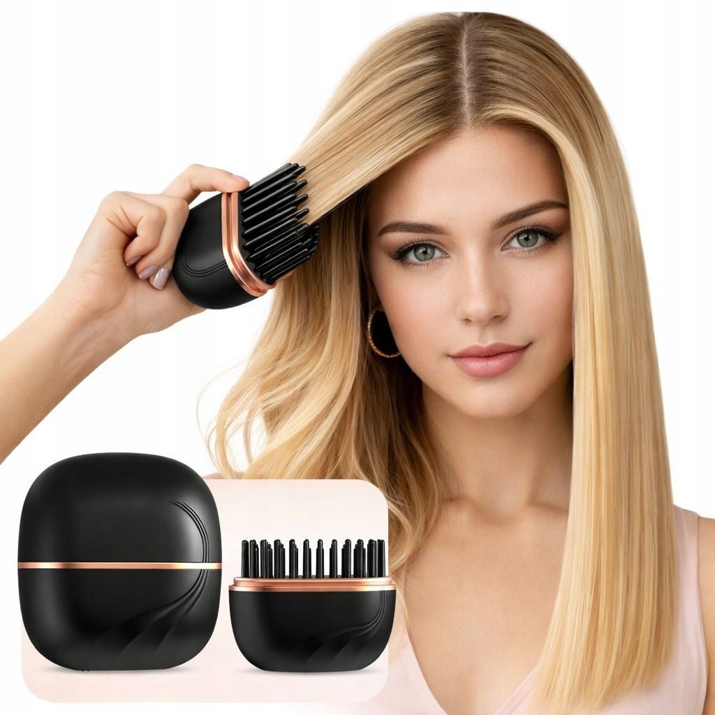 Wireless Hair Straightening Brush Tourist Straightener Accumul Packaging status original