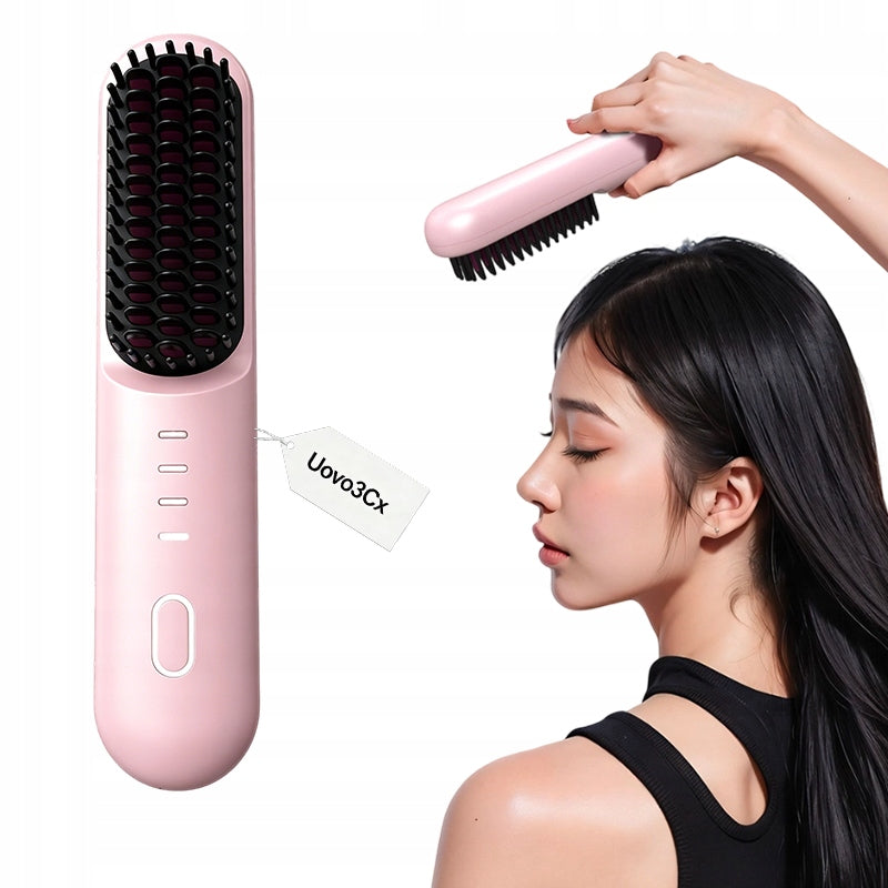 Wireless Hair Straightening Brush