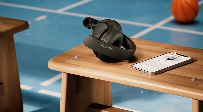 Wireless Headphones PHILIPS TAH4500BK/00 Black Brand Philips