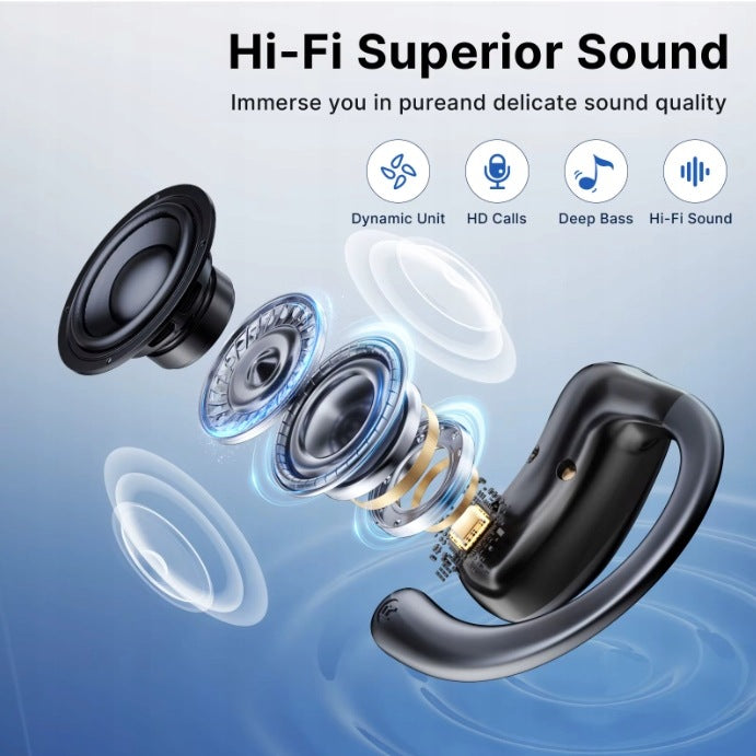 Wireless Headphones with Tisco E1 Translator Brand Bedee
