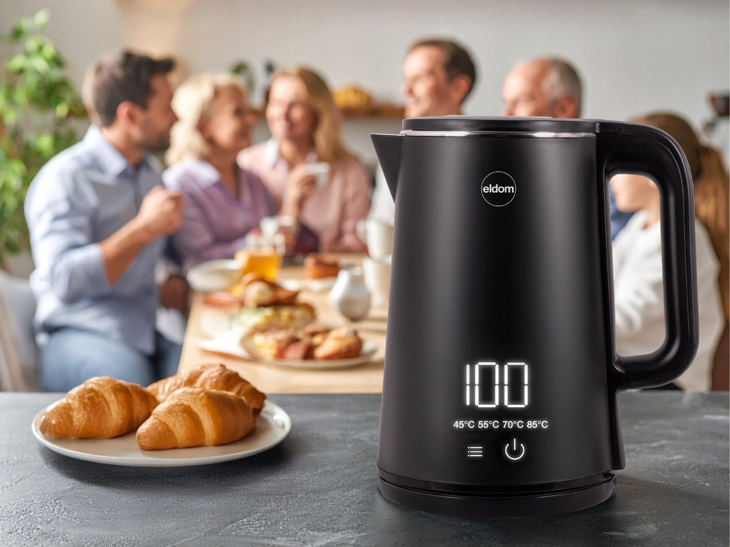 Wireless Kettle with Temperature Control C515 black 2000W 5 programs EAN (GTIN) 5908277389529