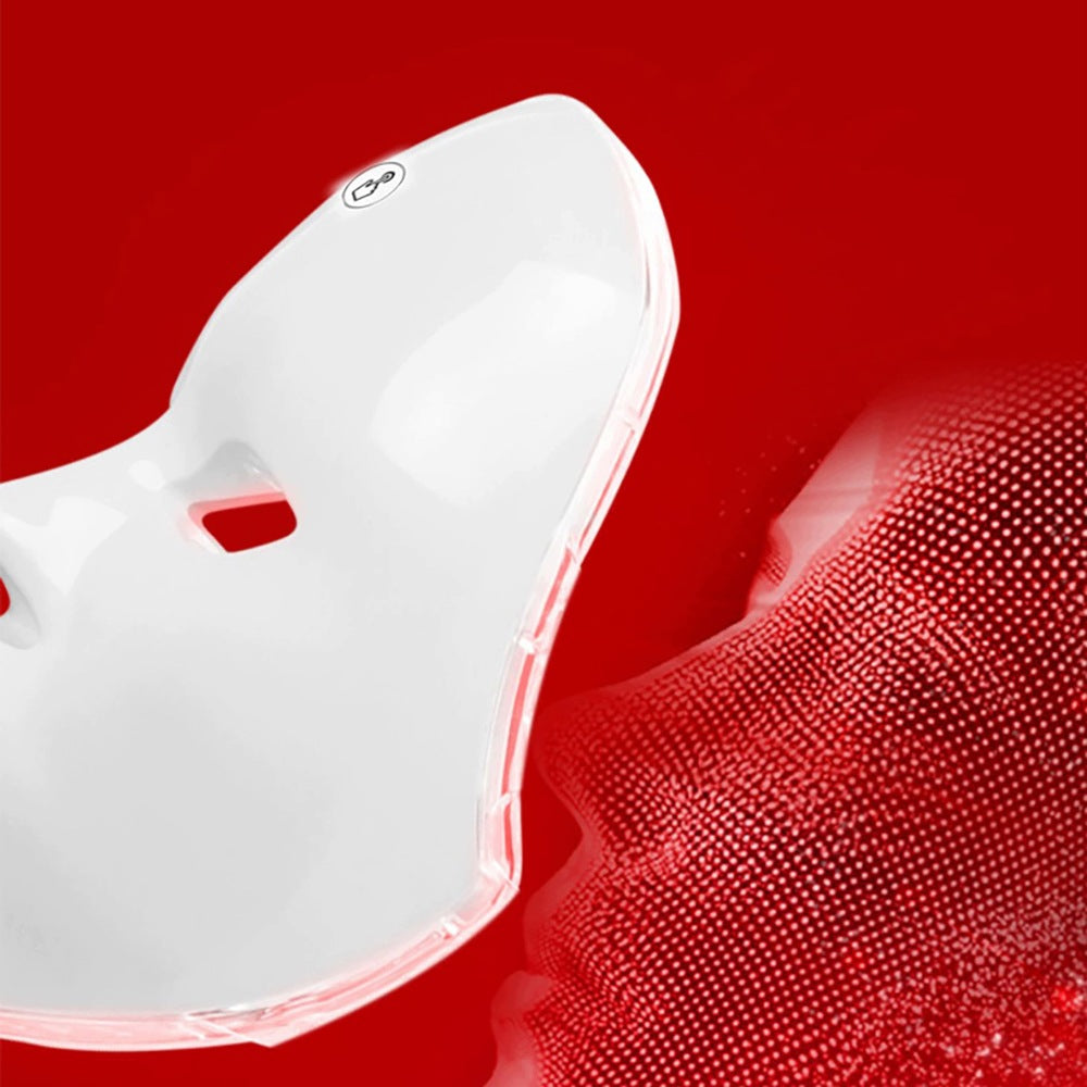 Wireless LED Face Mask Acne Therapy Wrinkle Care Packaging status original