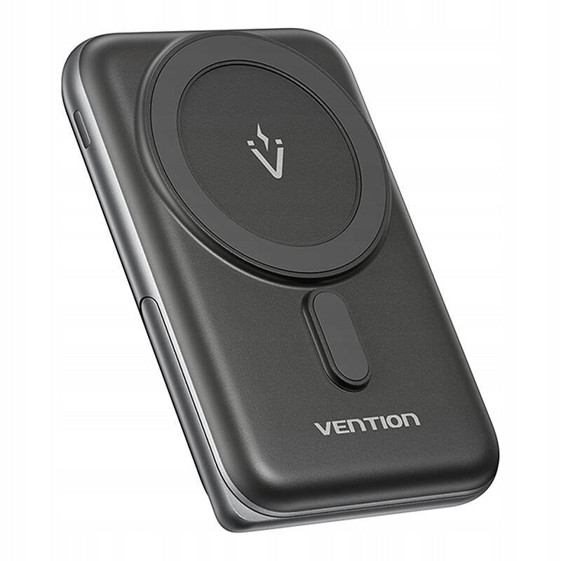 Wireless Magnetic Powerbank Vention 20W PD 10000 mAh black