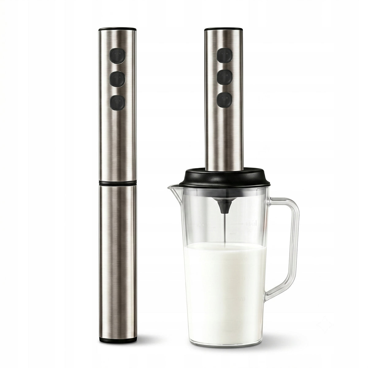 Wireless Milk Foamer with Adjustable Speed, USB Charging
