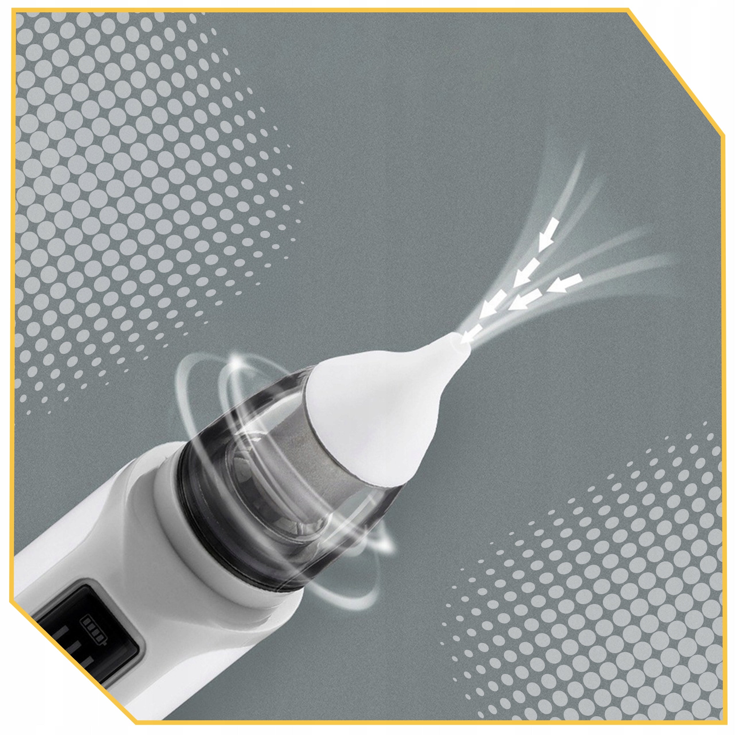Wireless NASAL ASPIRATOR Electric 6 Power Levels + Tips Packaging status original